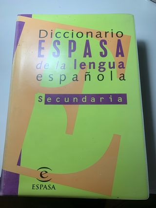 DICC. SECUNDARIA BACH LENGUA ESPAÑOLA