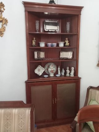 Mueble Rinconera Armario y Cubreradiador Madera