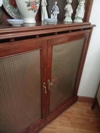 Mueble Rinconera Armario y Cubreradiador Madera