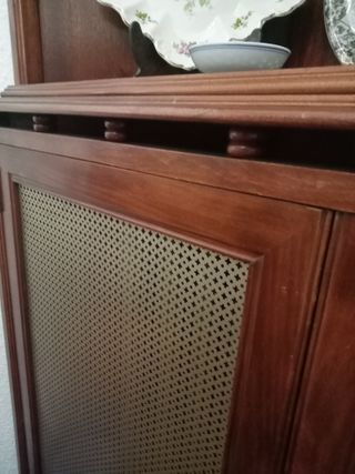 Mueble Rinconera Armario y Cubreradiador Madera