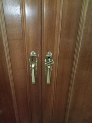 Mueble Rinconera Armario y Cubreradiador Madera