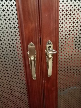 Mueble Rinconera Armario y Cubreradiador Madera