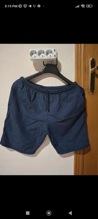 Short Bañador Ejercicio Azul Marino Talla M