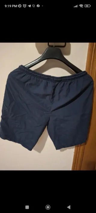 Short Bañador Ejercicio Azul Marino Talla M