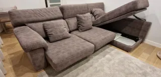 Sofá 4 plazas con chaise longue