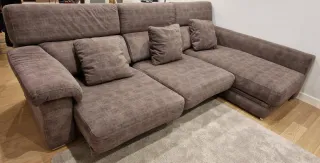 Sofá 4 plazas con chaise longue