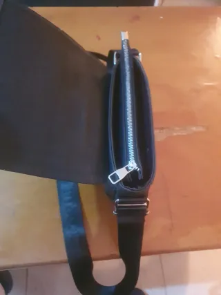 Riñonera Negra Lacoste