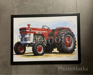 Cuadro Ilustración Massey Ferguson 178