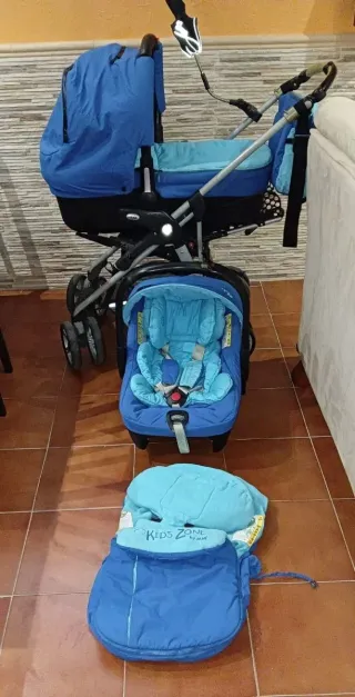 Cochecito de bebé como nuevo