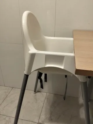 3 tronas Ikea de plástico sin bandeja