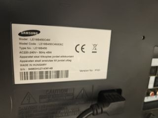 Samsung TV 19 Negra/Roja con tdt HD