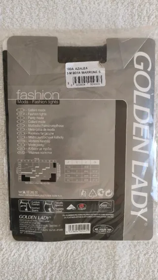 Collant Golden Lady Marrone Tg M