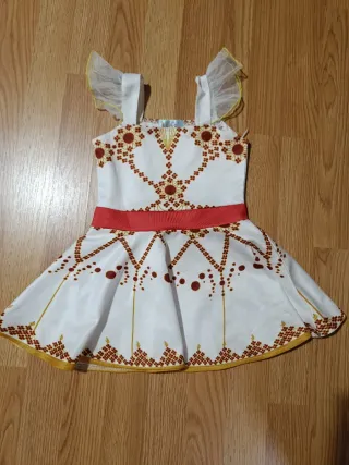 Vestido/Disfraz Niña Talla 110cm