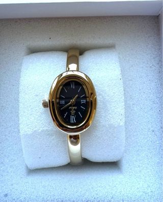 Orologio da polso elegante oro nero