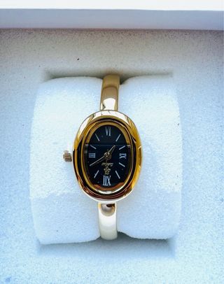 Orologio da polso elegante oro nero