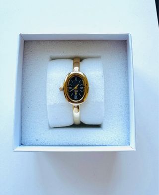 Orologio da polso elegante oro nero