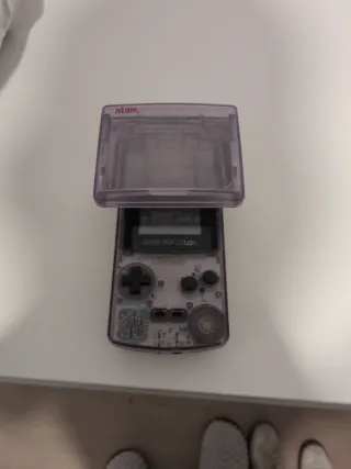Game Boy Color + Lupa Nuby Morado