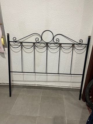 Cabecero de forja para cama de matrimonio