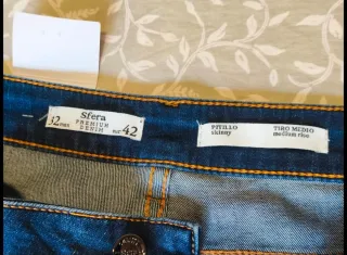 Pantalón Sfera brillo talla 40