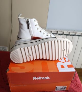 Zapatillas altas Refresh blancas talla 39