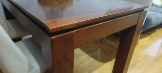 Mesa comedor Banak madera estilo colonial