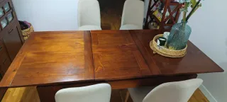Mesa comedor Banak madera estilo colonial