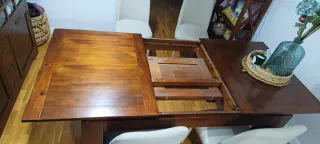 Mesa comedor Banak madera estilo colonial