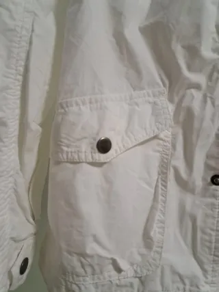 Cazadora Green Coast Blanca Talla 40