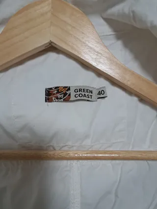 Cazadora Green Coast Blanca Talla 40