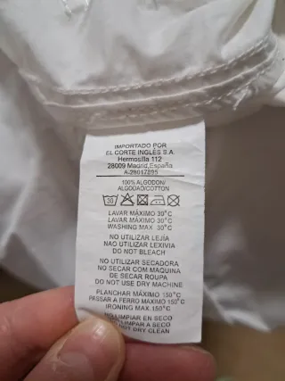 Cazadora Green Coast Blanca Talla 40