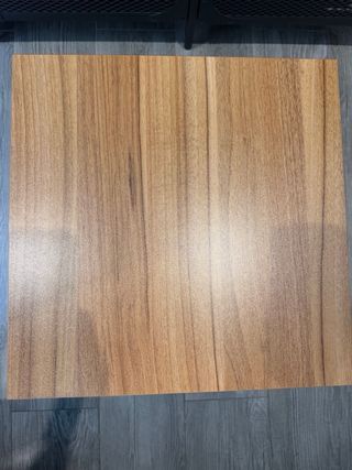 Mesas auxiliares apilables madera y metal