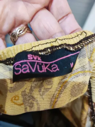 Blusa manga larga estampada