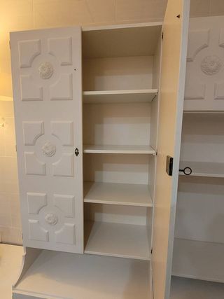 MUEBLE MODULAR BLANCO VINTAGE