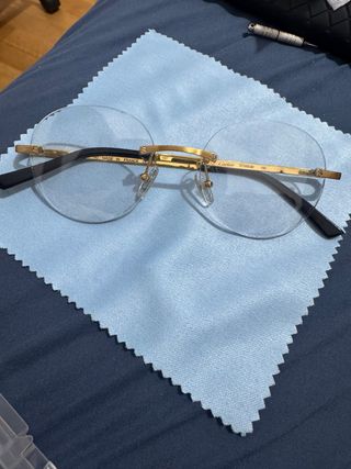 Gafas Cartier Oro y Negro