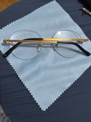 Gafas Cartier Oro y Negro