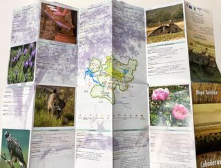 MAPA TURISTICO PARQUE NACIONAL DE CABAÑEROS