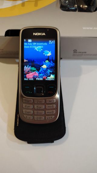 Nokia 6303 - en su Caja, Funda original, Manual...