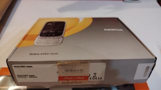 Nokia 6303 - en su Caja, Funda original, Manual...