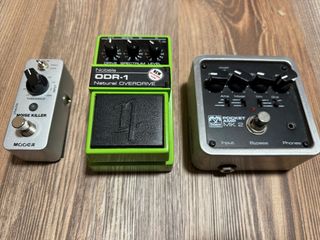 Pedali per chitarra e preamplificatore