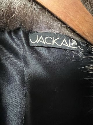 Abrigo de piel de zorro