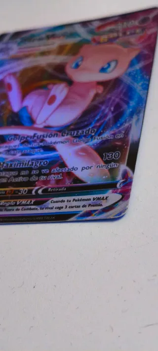 Carta Pokemon Ultra Rara "Mew VMAX Ultra Rara Holo