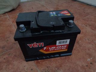 Batería Coche YETI 60AH 12V