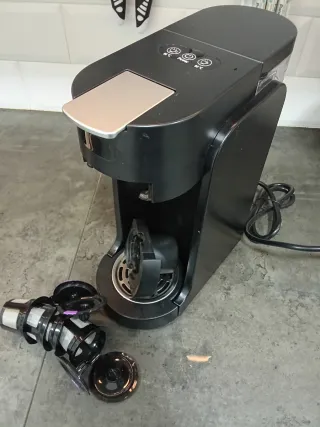 Cafetera de Cápsulas Negra