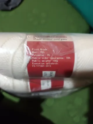 Gomitoli lana bianca alpaca