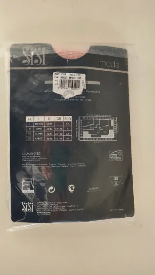 Collant rete Sisi I/II