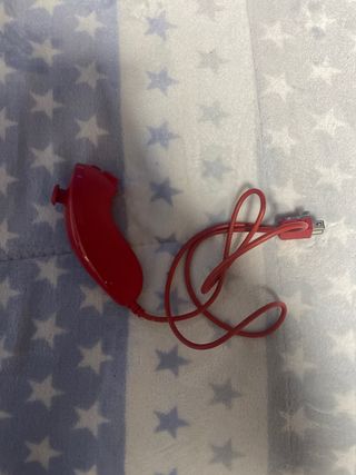 Nunchuk Rosso per Nintendo Wii Mini