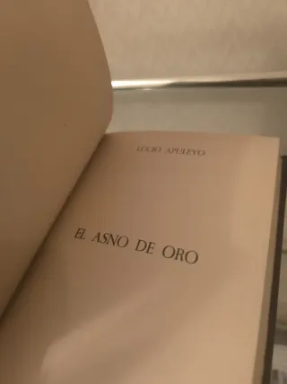 El Asno de Oro - Apuleyo