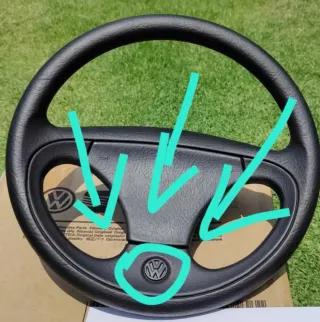 Emblema VW Golf MK3 Volante Original