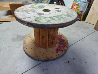 Bobina de madera industrial