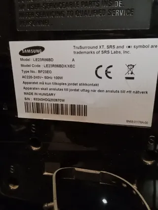 Tele Samsung 23 "con Mini TV Box